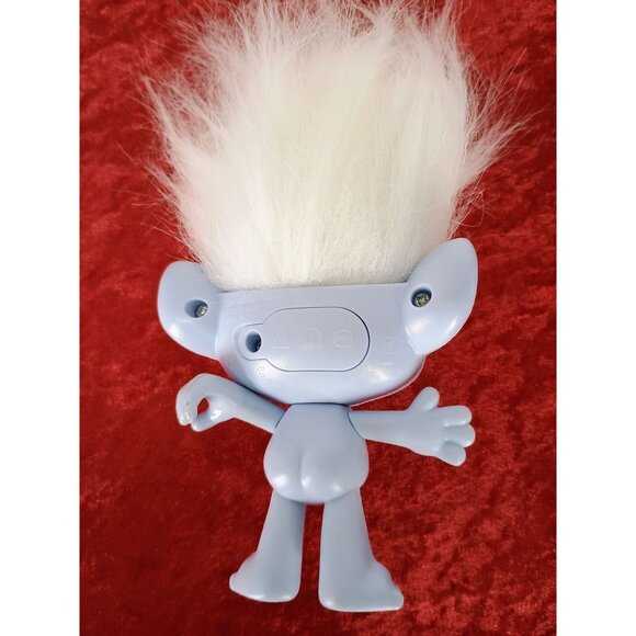 Dreamworks Trolls World Rappin Diamond Light-Up Glitter Figure With White Hair - Picture 2 of 5